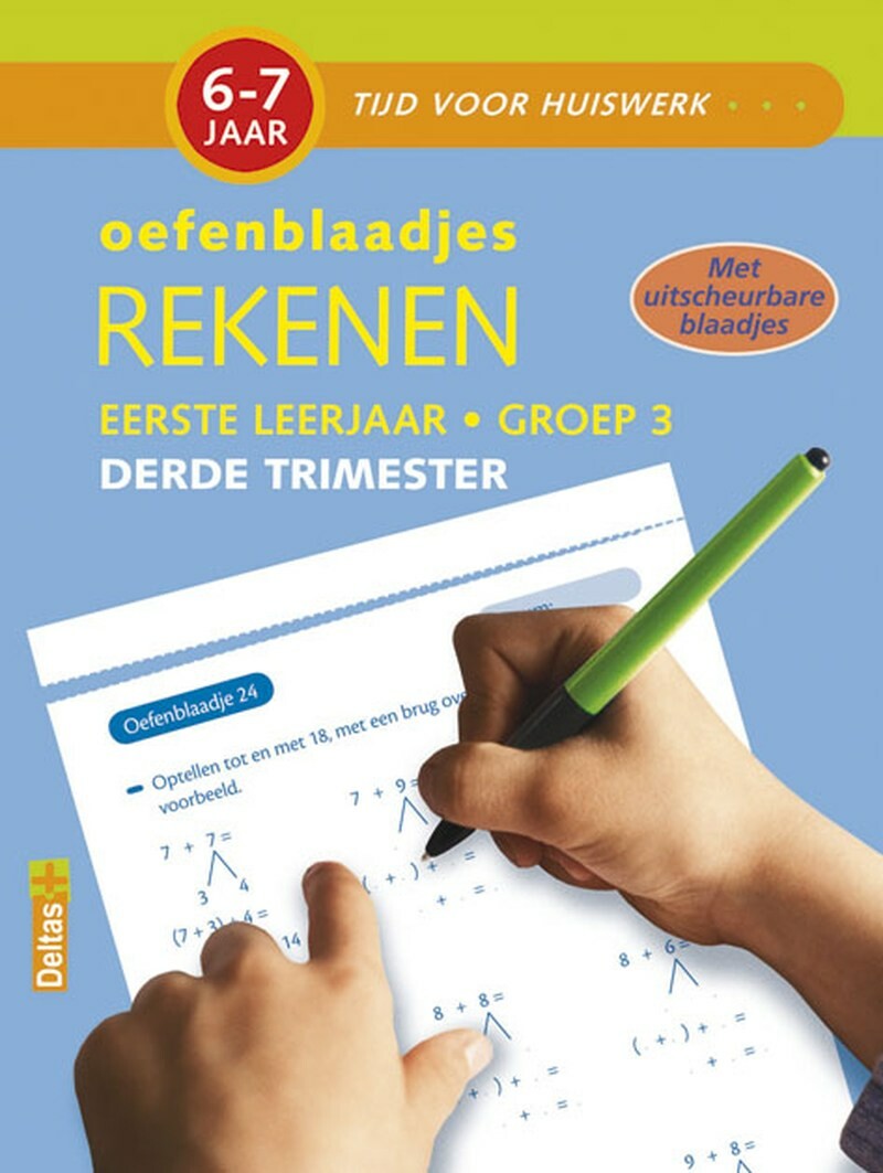Oefenblaadjes rekenen 6-7 jr / Tijd voor huiswerk