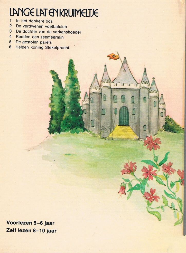 Lange Lat en Kruimeltje helpen koning Stekelpracht / Lange Lat en Kruimeltje / 6 achterkant