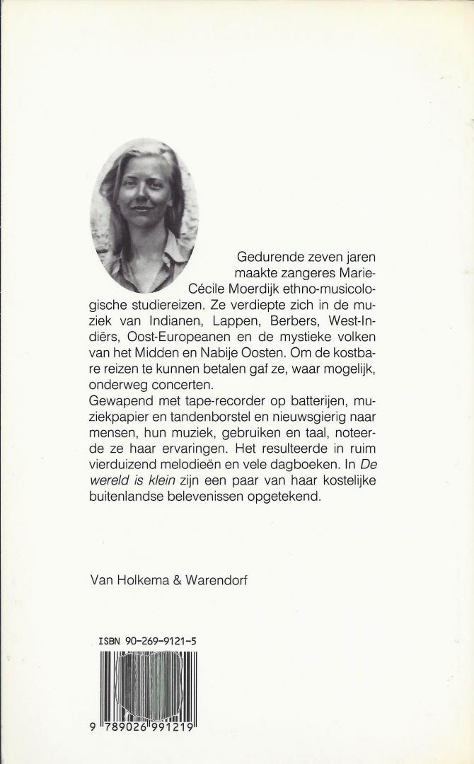 De wereld is klein achterkant