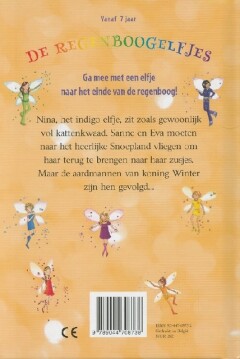 De regenboogelfjes / 6 Nina, het indigo elfje / De Regenboogelfjes / 6 achterkant