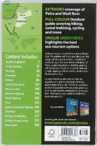 Jordan 7E Lonely Planet achterkant