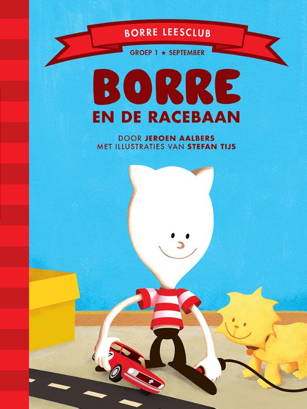 boekenbalie_9789089220042_cover Borre en de racebaan / De Gestreepte Boekjes / Groep 1