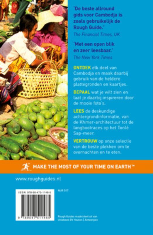Rough Guide Cambodja / Rough Guide achterkant