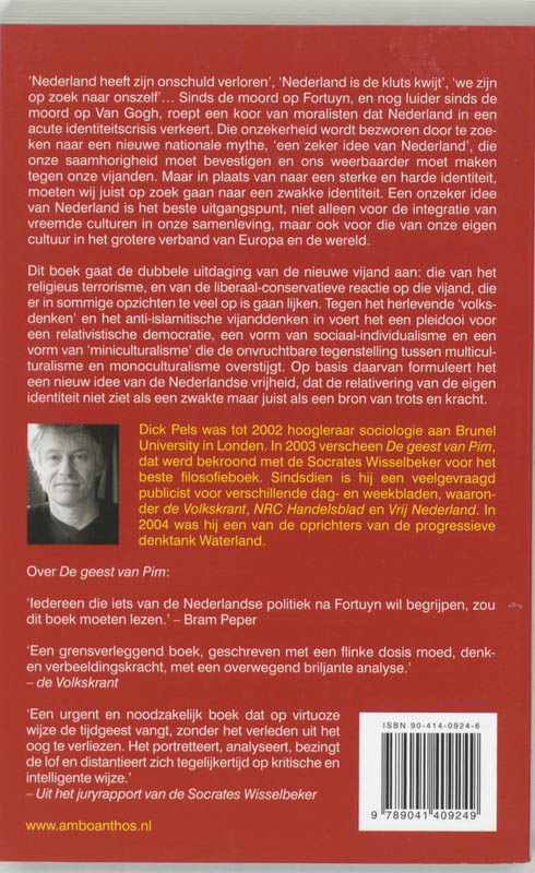Een zwak voor Nederland achterkant