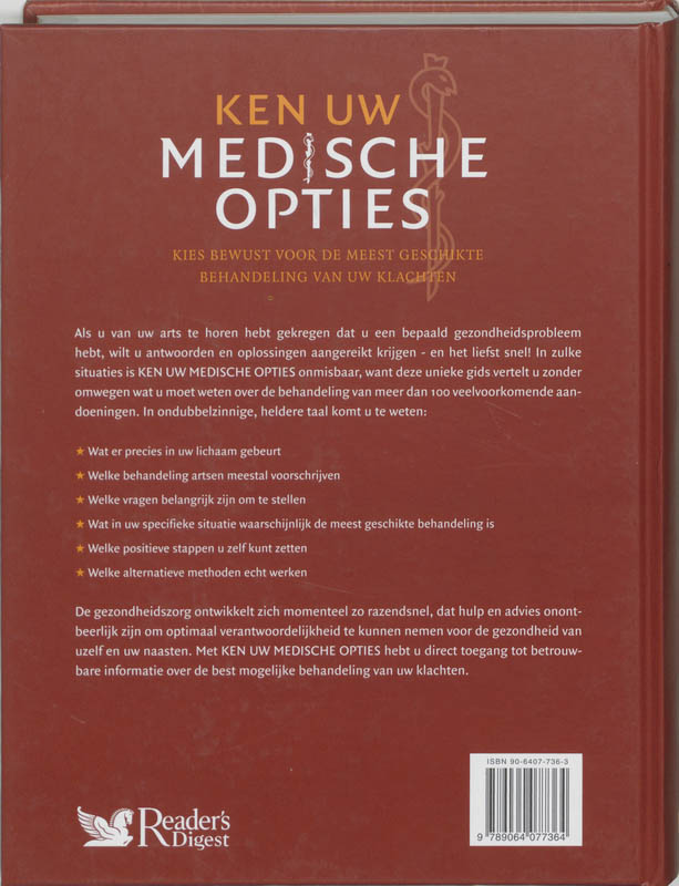 Ken Uw Medische Opties Ken Uw Medische Opties achterkant