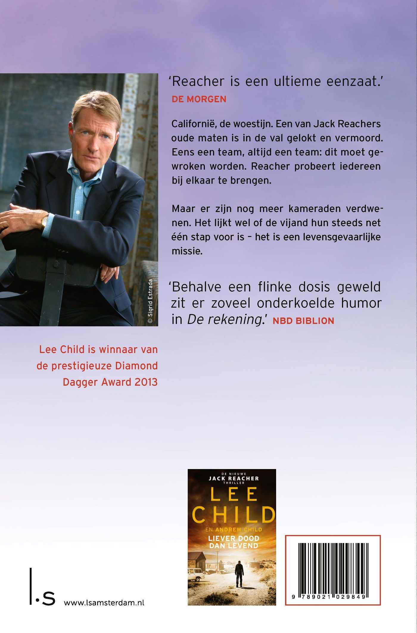 De rekening / Jack Reacher / 11 achterkant