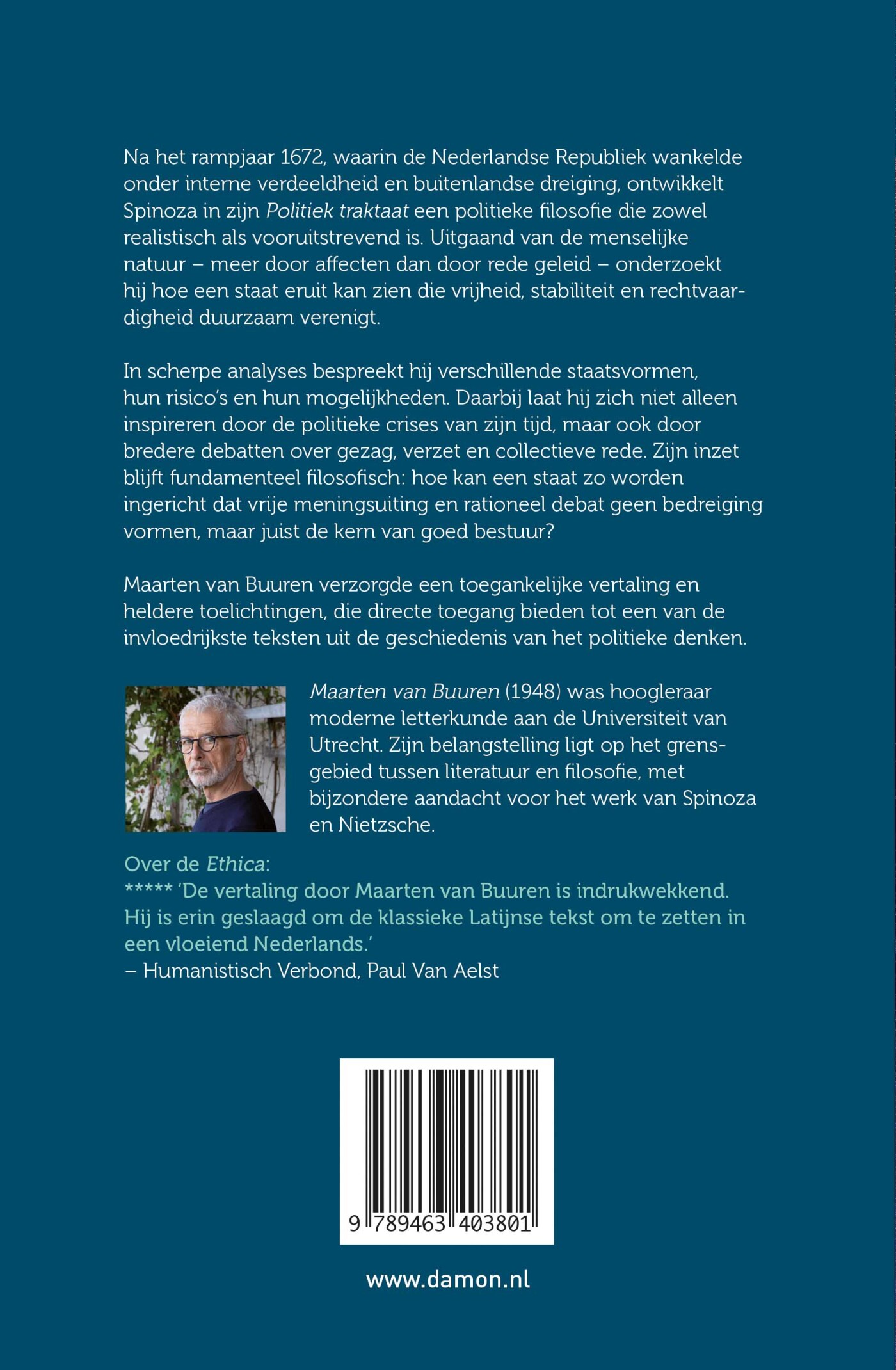 Politiek traktaat achterkant