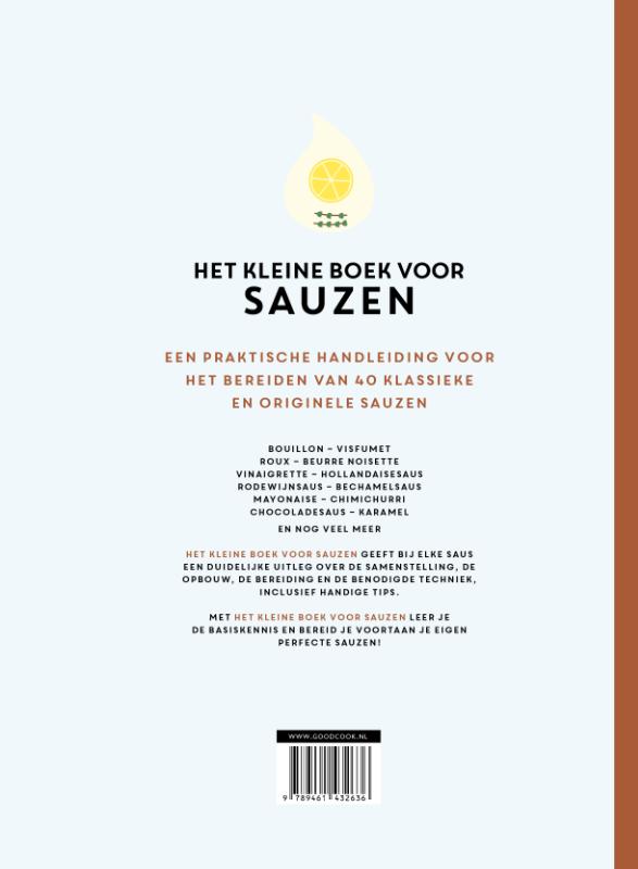 Het kleine boek voor sauzen achterkant