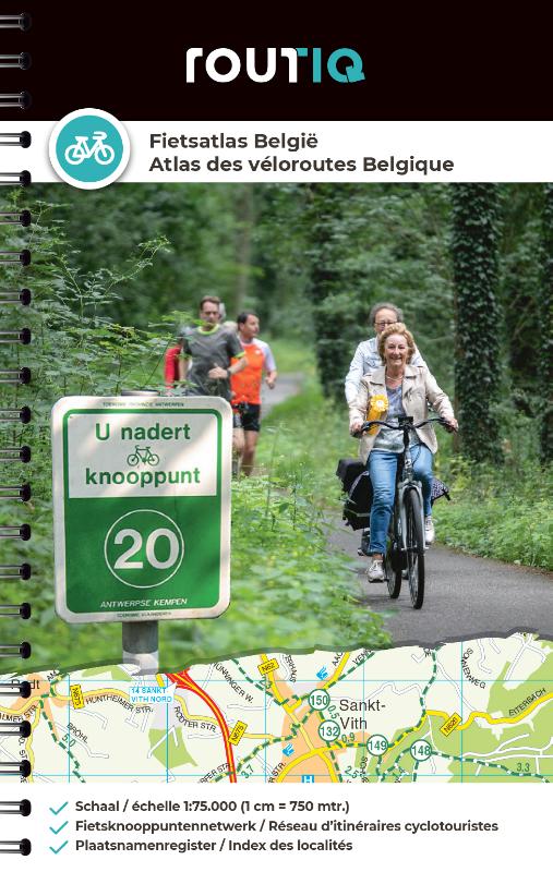 Fietsatlas België - Atlas des véloroutes des Belgique