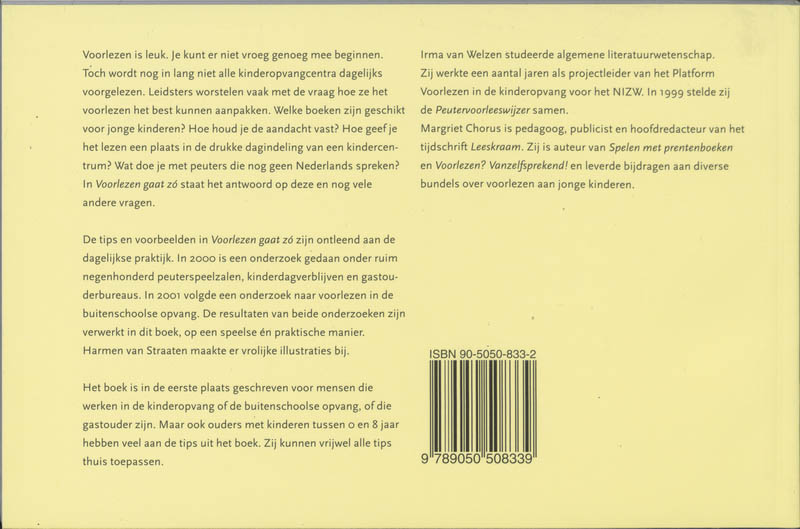 Voorlezen Gaat Zo achterkant