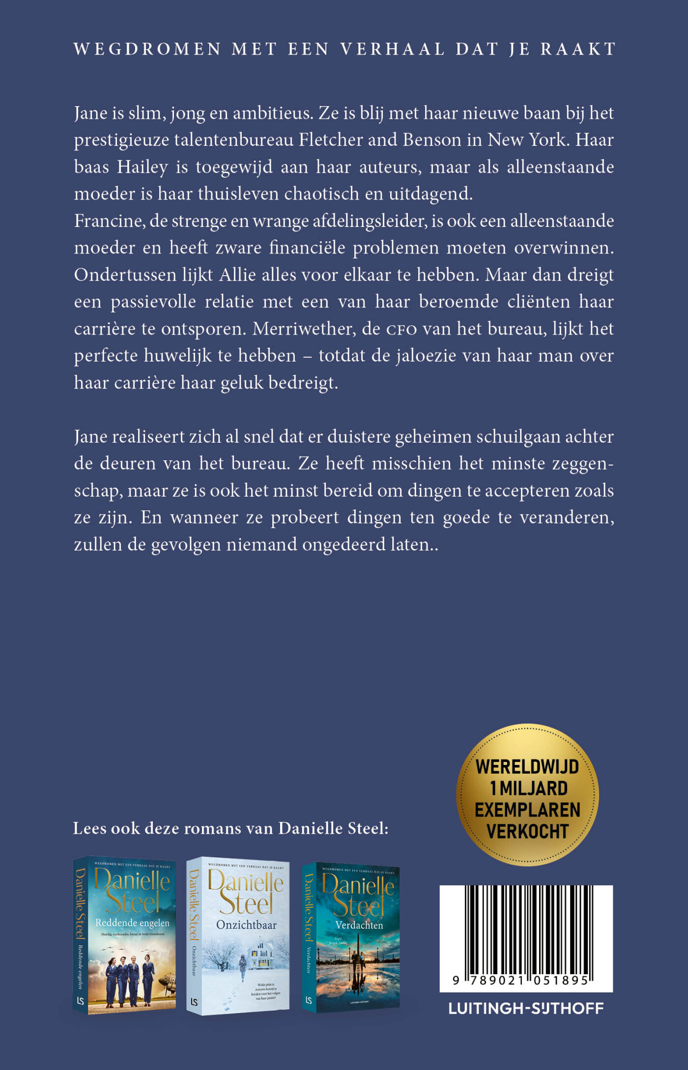 Een hoge prijs achterkant