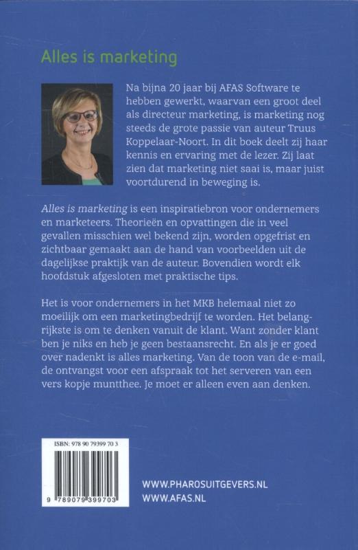 Alles is Marketing achterkant