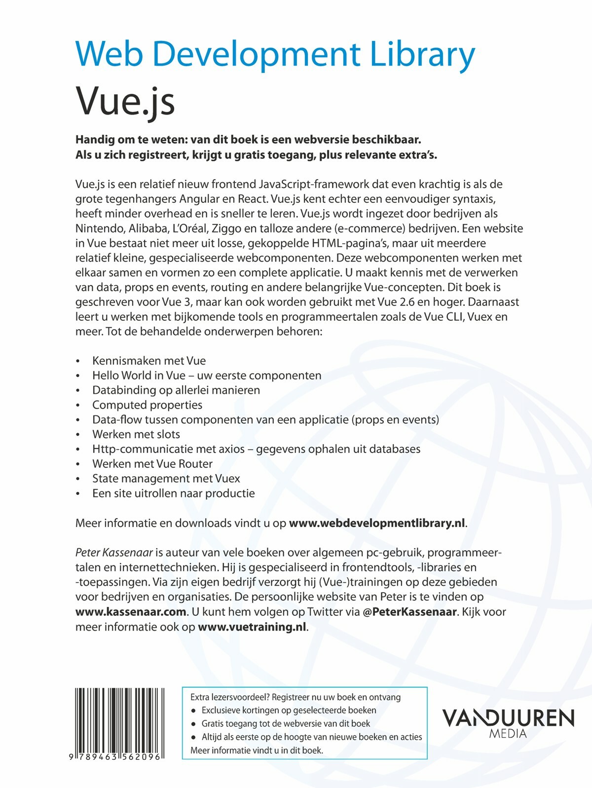 Web Development Library: Vue.js / Handboek achterkant