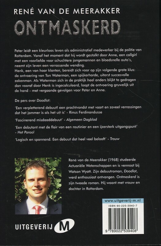 Ontmaskerd achterkant