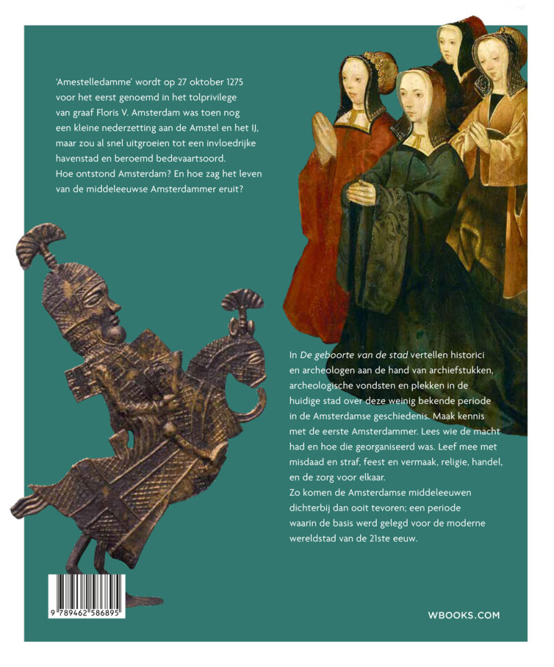 De geboorte van de stad achterkant
