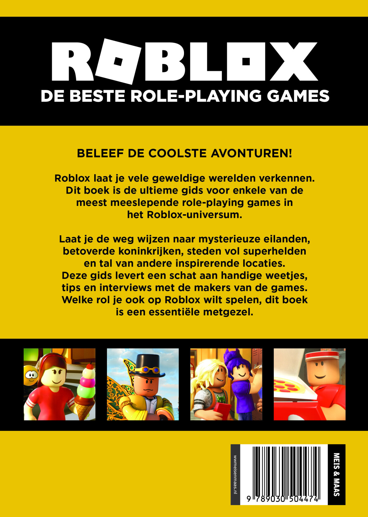 Roblox / Roblox game-gids / 2 achterkant