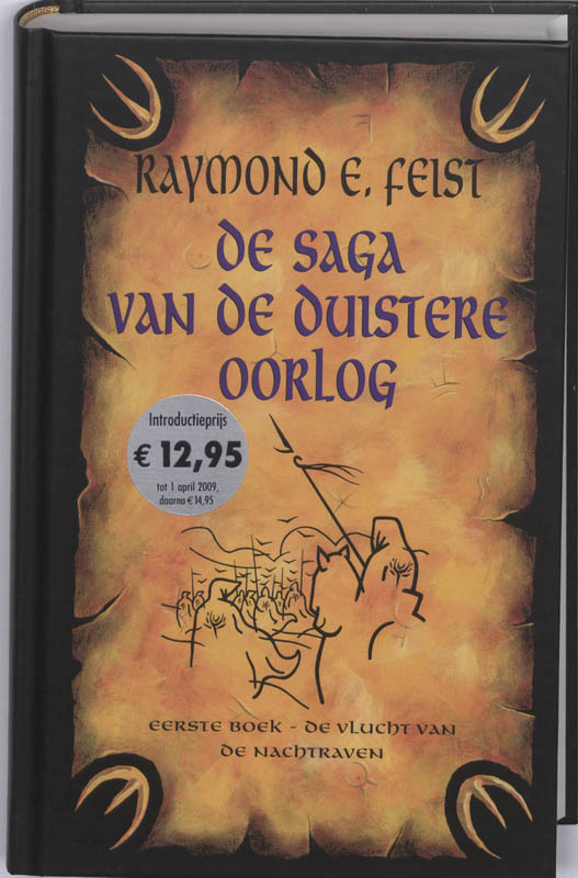 boekenbalie_9789024529315_cover De vlucht van de nachtraven / De saga van de duistere oorlog / 1