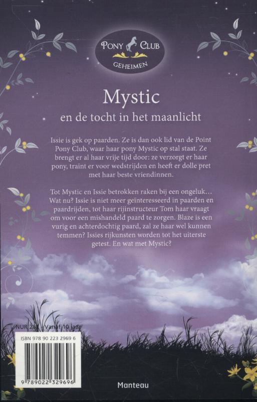 Mystic / Pony Club Geheimen / 1 achterkant