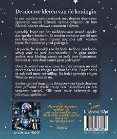 De nieuwe kleren van de koningin achterkant