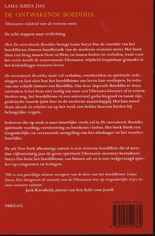 ONTWAKENDE BOEDDHA ONTWAKENDE BOEDDHA achterkant