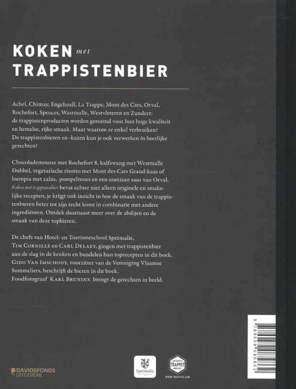 Koken met trappistenbier Koken met trappistenbier achterkant