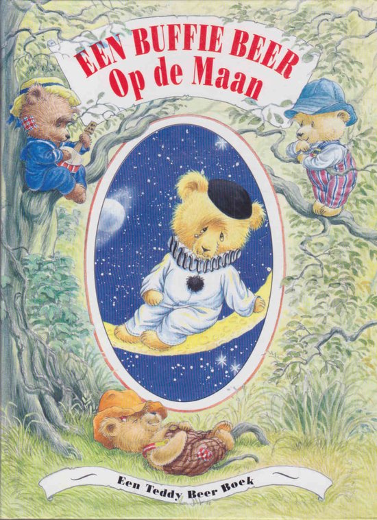 Buffie beer een buffie beer op de maan