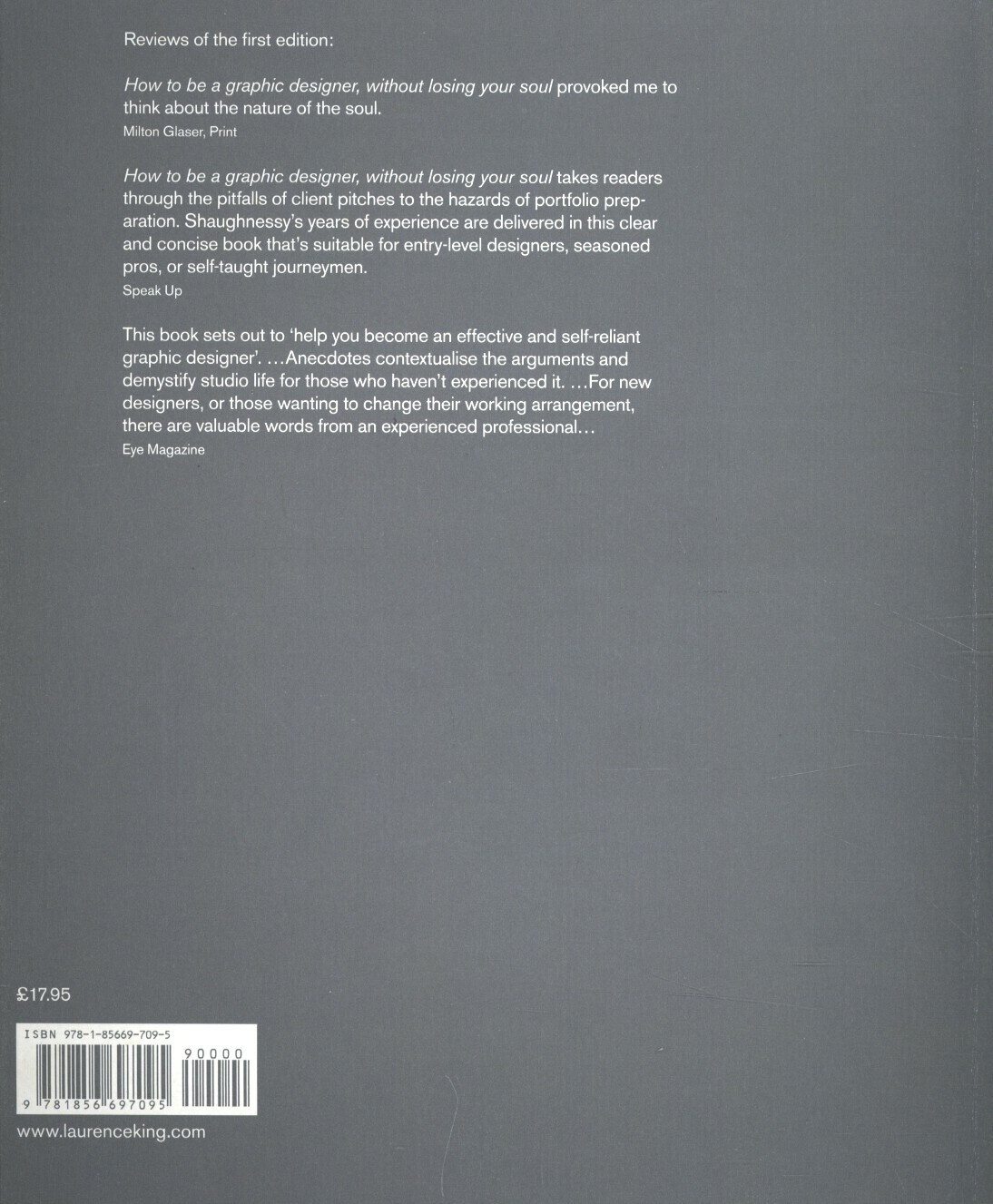 How to be a Graphic Designer...2nd edition achterkant