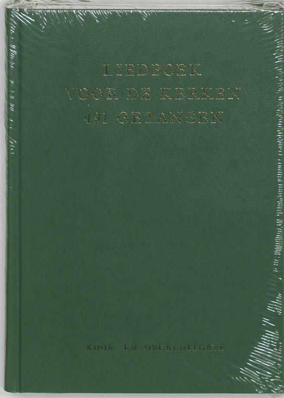 Liedboek voor de kerken de 491 Gezangen Stevig kunstleer groen