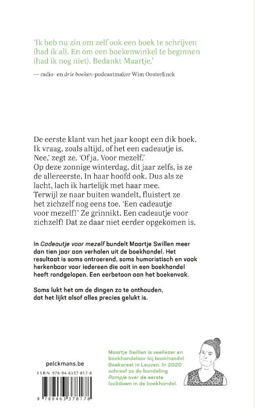 Cadeautje voor mezelf achterkant