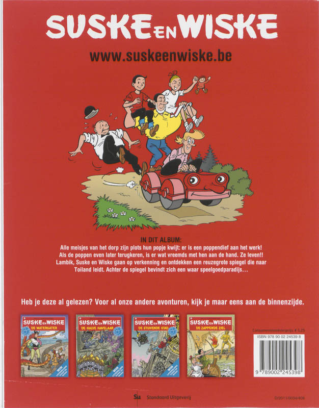 De speelgoedspiegel / Suske en Wiske / 219 achterkant