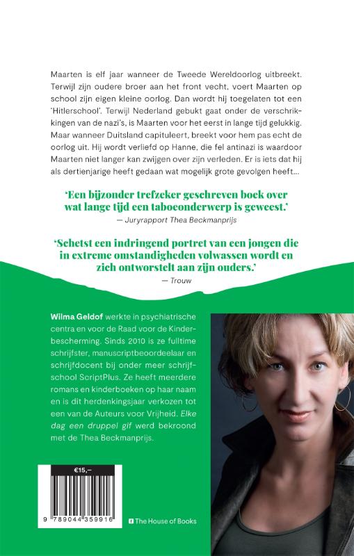 Elke dag een druppel gif achterkant