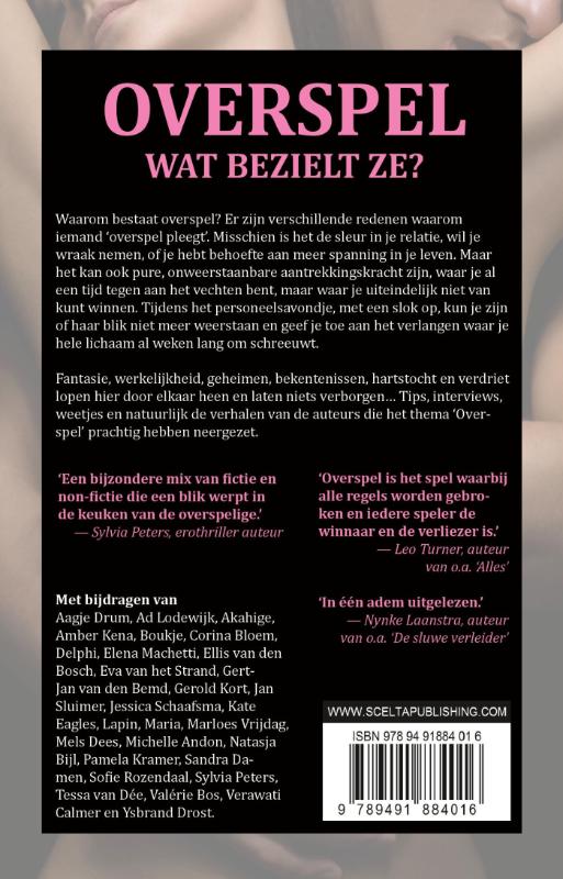 Overspel, wat bezielt ze? achterkant