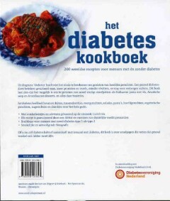 Het diabetes kookboek achterkant