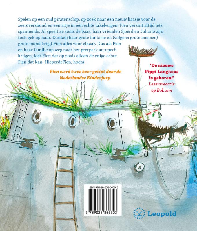 HieperdeFien ... hoera! HieperdeFien ... hoera! achterkant