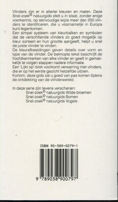 Vlinders / Snel-zoek natuurgids achterkant
