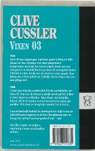 Vixen 03 / Dirk Pitt-avonturen achterkant