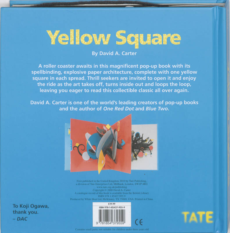 Yellow Square achterkant