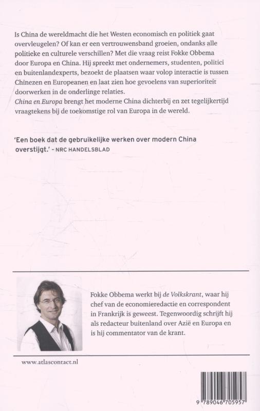 China en Europa achterkant