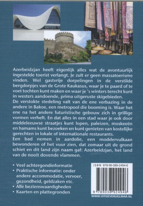 Reishandboek Azerbeidzjan achterkant