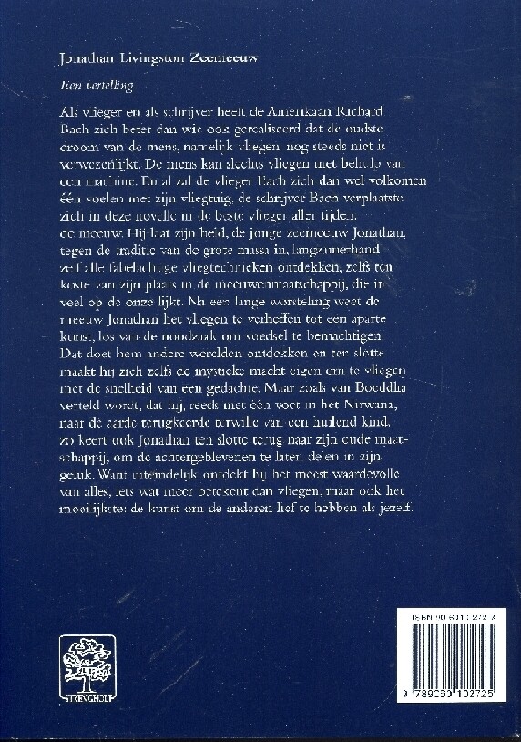 Jonathan Livingston zeemeeuw Jonathan Livingston zeemeeuw achterkant