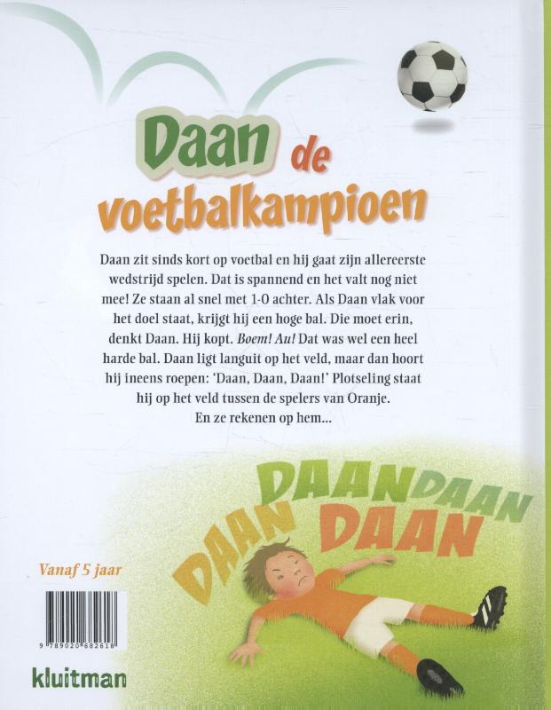 Daan de voetbalkampioen achterkant