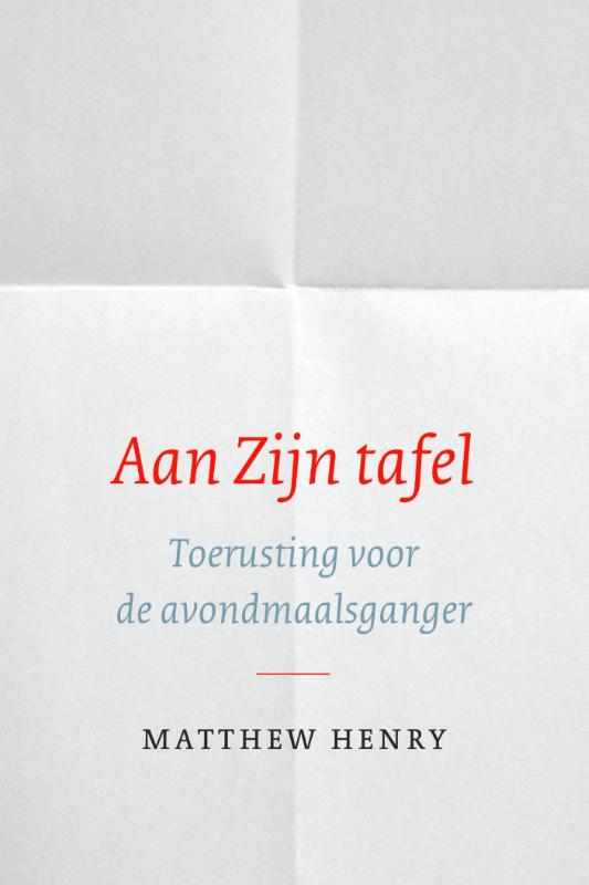 Aan zijn tafel