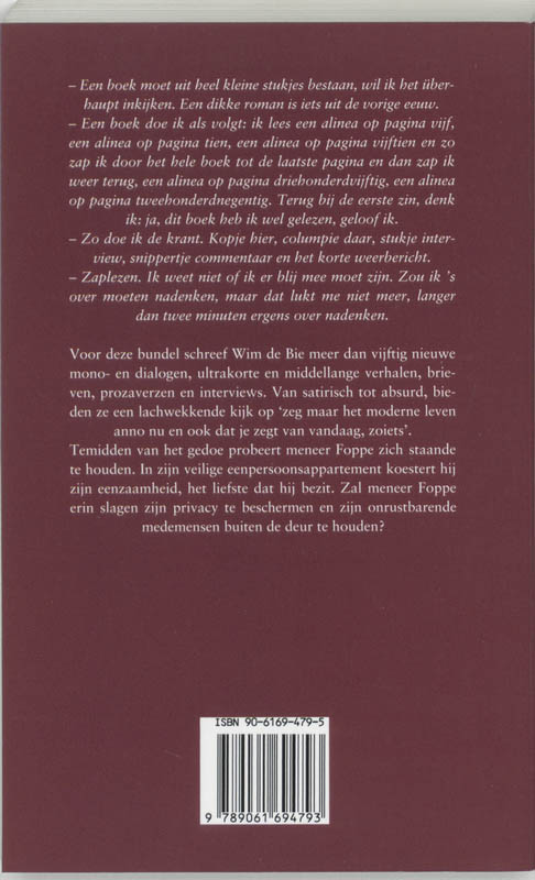 Meneer Foppe in zijn blootje Meneer Foppe in zijn blootje achterkant