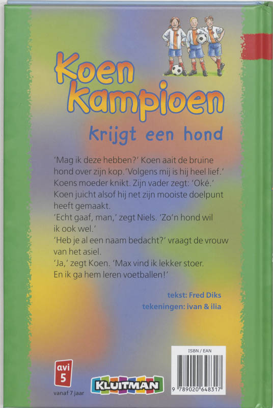 Koen Kampioen krijgt een hond / Klavertje drie-serie achterkant