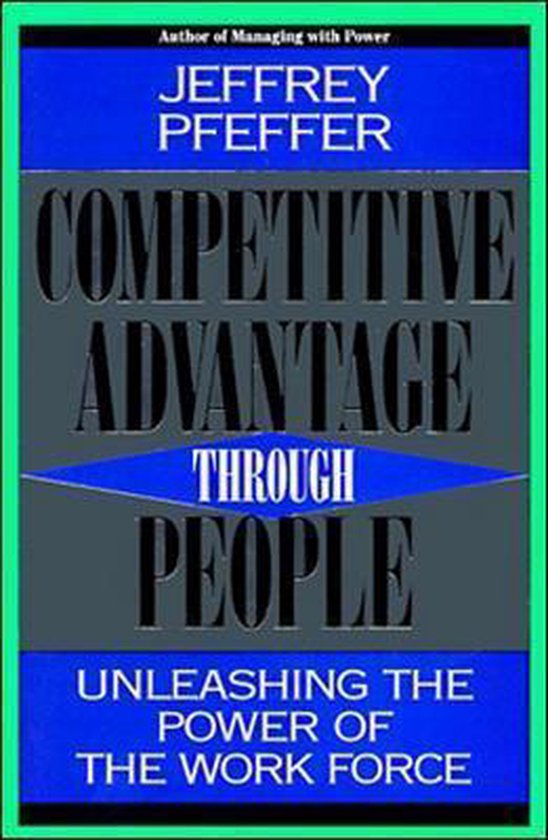 Competitive Advantage Through People