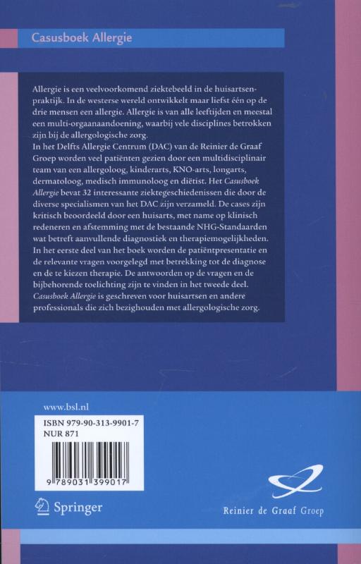 Casusboek allergie achterkant