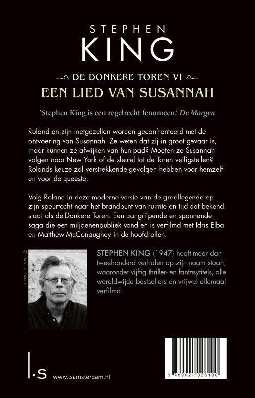 Een lied van Susannah / De donkere toren / 6 achterkant