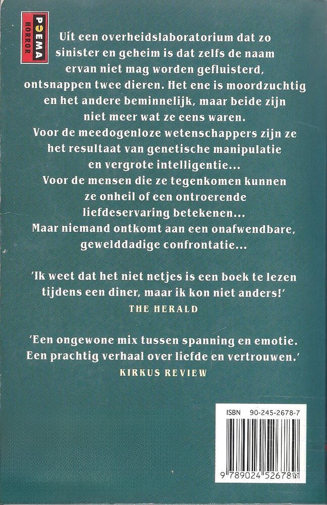 Het Franciscus komplot achterkant