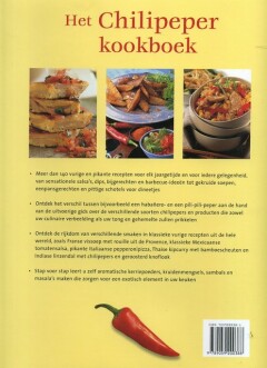 Het Chilipeper kookboek achterkant