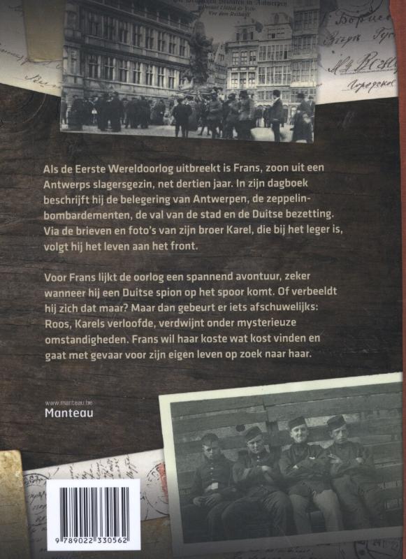 Oorlogspost Oorlogspost achterkant